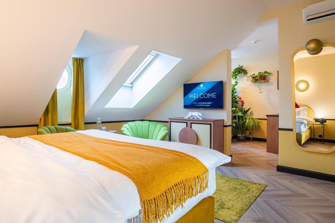 Sleepwell Boutique Apartments Varsovia Exterior foto